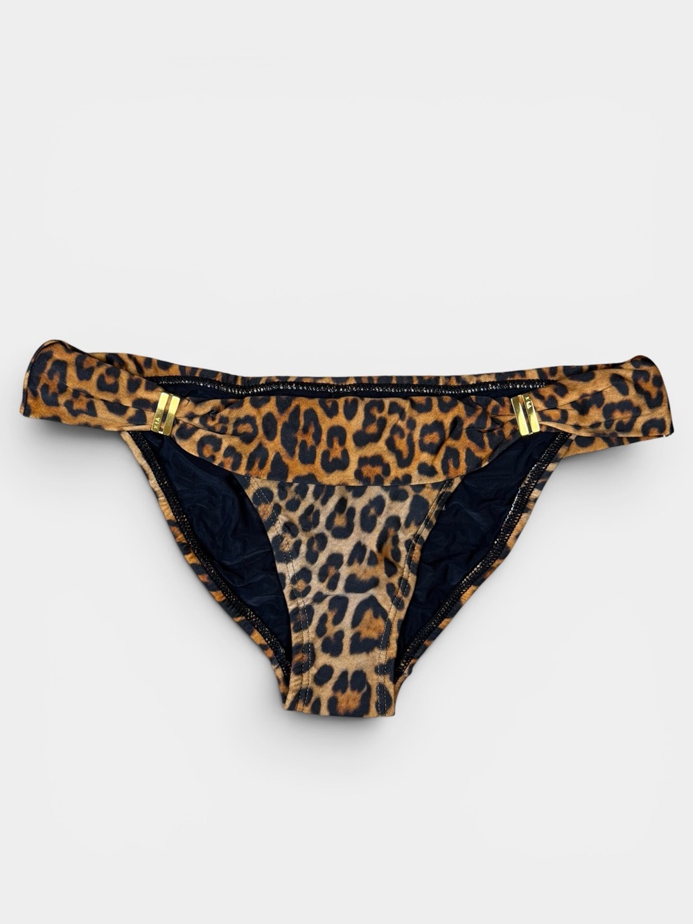 Vix Paula Hermanny Murad Leopard Bikini Bottom XS NWT